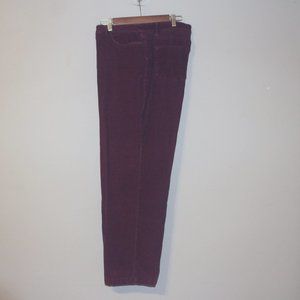 Croft & Barrow Size 18 Corduroy Jeans Pants